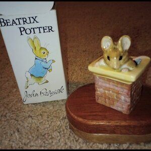 Beatrix Potter figurine Tom Thumb w/original box